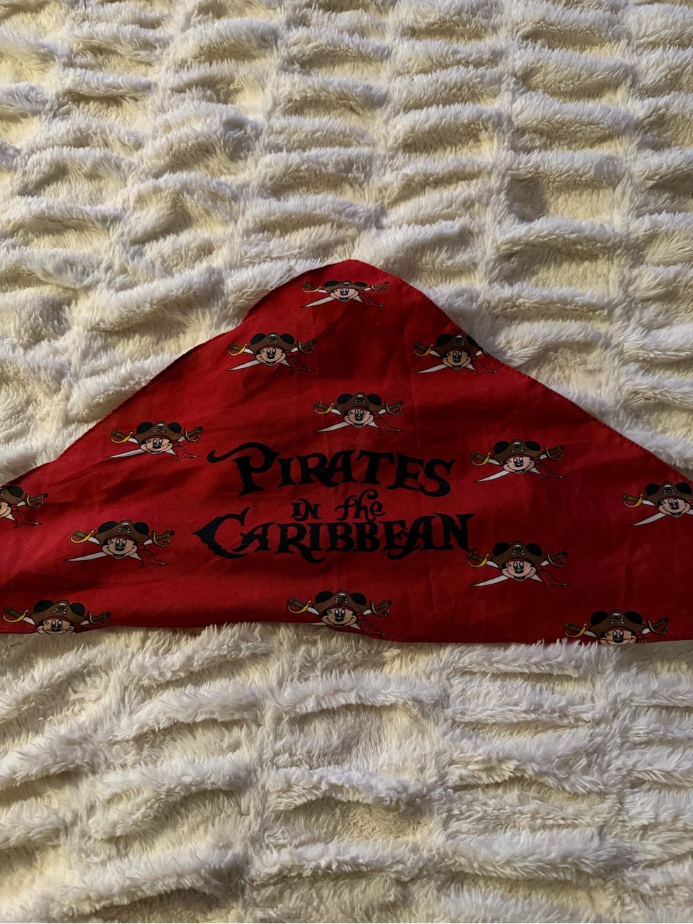 Disney Pirates of the Caribbean Red Kids Bandana